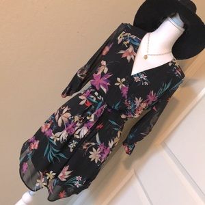 Floral mini dress